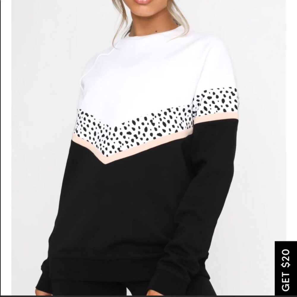 Whitefox x Sarah’s Day All I do is brunch sweater
